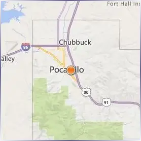 Idaho State University Location Map Idaho State University Location Map