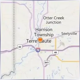 Indiana State University Location Map Indiana State University Location Map
