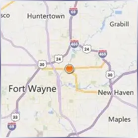 Indiana University Purdue University Fort Wayne Location Map Indiana University Purdue University Fort Wayne Location Map