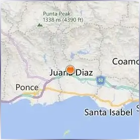 Dewey University Juana D az Branch Location Map Dewey University Juana D az Branch Location Map