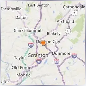 Johnson College Location Map Johnson College Location Map