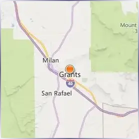 New Mexico State University Grants Location Map New Mexico State University Grants Location Map