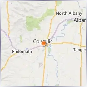 Oregon State University Location Map Oregon State University Location Map