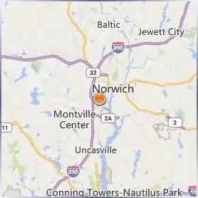 Three Rivers Community College Location Map Three Rivers Community College Location Map