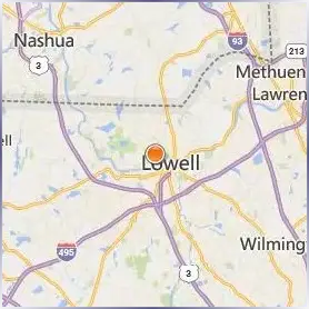 University of Massachusetts Lowell Location Map University of Massachusetts Lowell Location Map