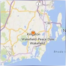 University of Rhode Island Location Map University of Rhode Island Location Map