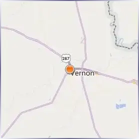 Vernon College Location Map Vernon College Location Map