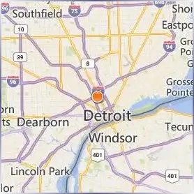 Wayne State University Location Map Wayne State University Location Map