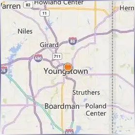 Youngstown State University Location Map Youngstown State University Location Map