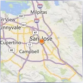 CET San Jose Location Map CET San Jose Location Map