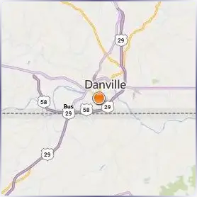 Danville Community College Location Map Danville Community College Location Map