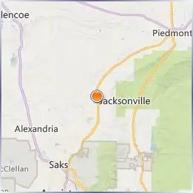 Jacksonville State University Location Map Jacksonville State University Location Map