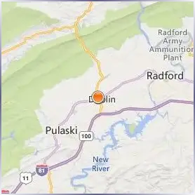 New River Community College Location Map New River Community College Location Map