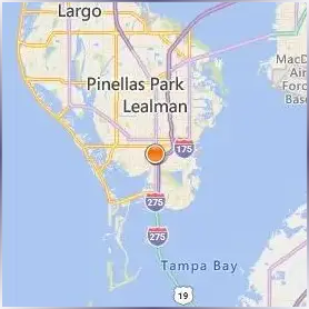 Pinellas Technical College St. Petersburg Location Map