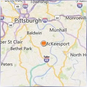 Pittsburgh Institute of Aeronautics Location Map Pittsburgh Institute of Aeronautics Location Map