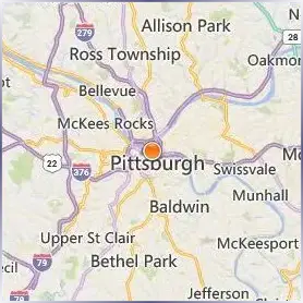 Point Park University Location Map Point Park University Location Map