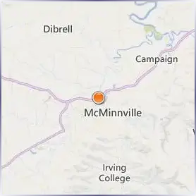 Tennessee College of Applied Technology McMinnville Location Map