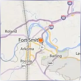 University of Arkansas Fort Smith Location Map University of Arkansas Fort Smith Location Map
