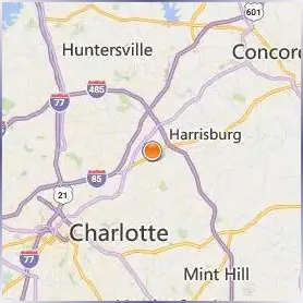 University of North Carolina at Charlotte Location Map University of North Carolina at Charlotte Location Map