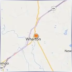 Wharton County Junior College Location Map Wharton County Junior College Location Map